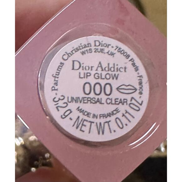 Dior Addict Lip Glow - 000 UNIVERSAL CLEAR - NEW NO BOX - Picture 2 of 3